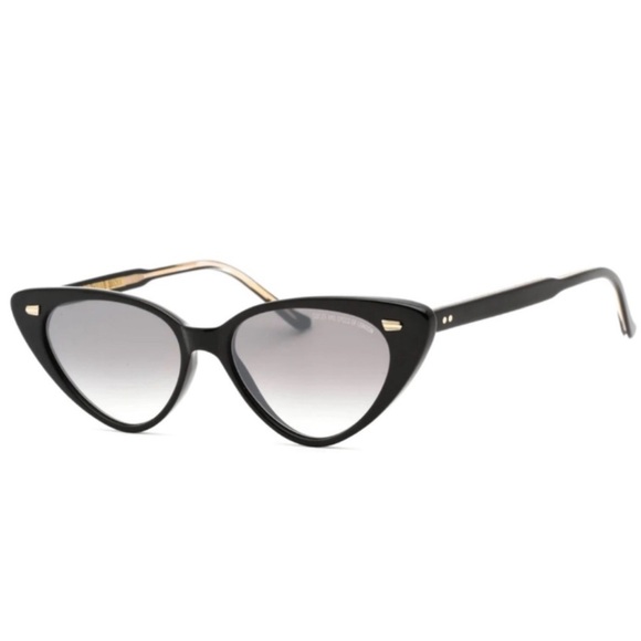 Cutler and Gross - Black cat eye sunglasses - 53-15-145 - NWT - Picture 3 of 16